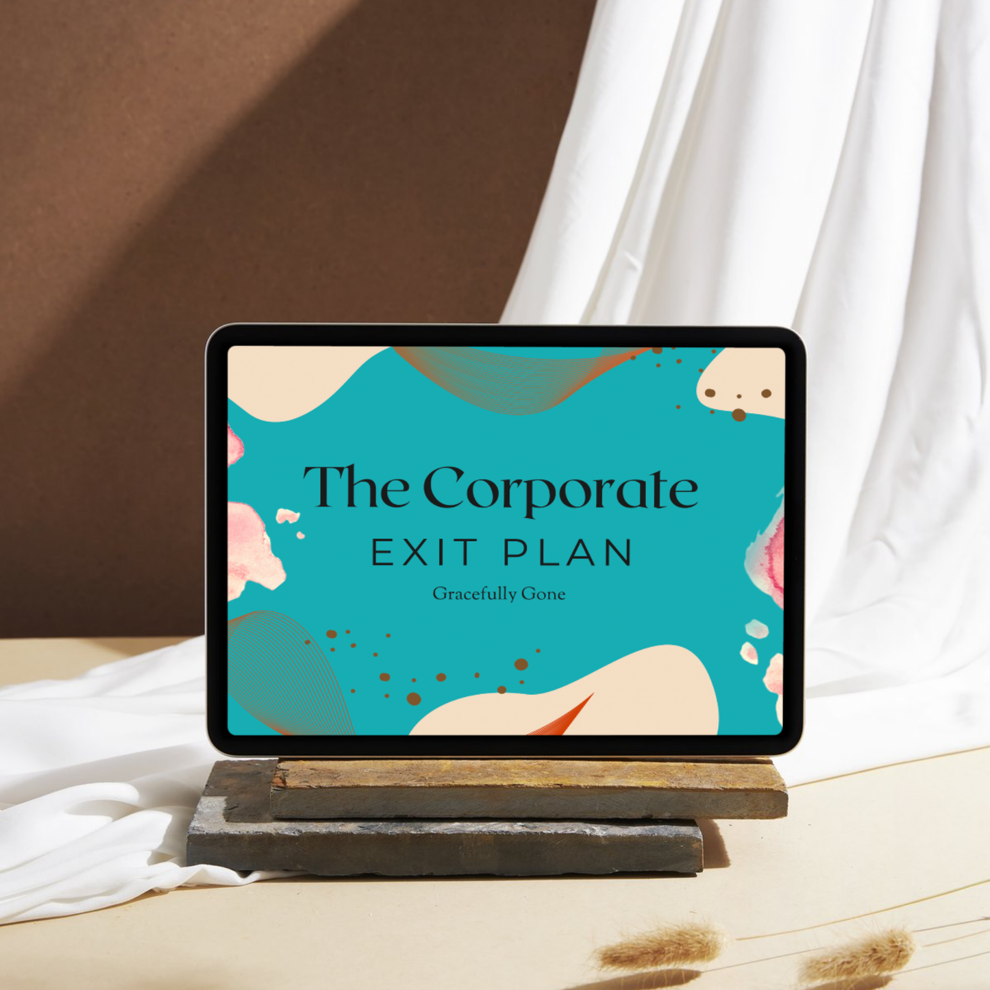 The Corporate Exit Plan | Fully Hyperlinked Digital Planner for Career Change, Burnout Recovery & Soft Life Strategy